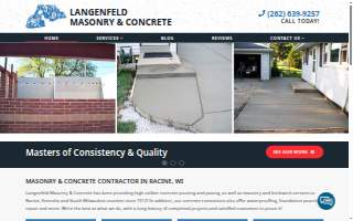 Langenfeld Masonry & Concrete of Racine