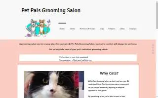 Pet Pals Grooming Salon of Racine website