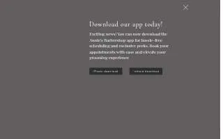 Annie's BarberShop website