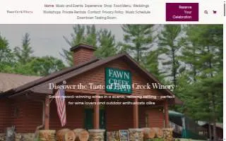 Fawn Creek Winery website