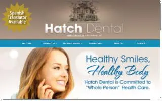 Hatch Dental website
