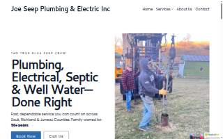 Joe Seep & Sons Plumbing, Electrical & Excavating