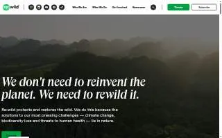 Rewild Natural Health Clinic website
