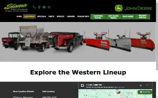 Slama's Lawn & Sport- Slama Equipment website