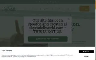 Skye ODell / SO Services, LLC Web & Graphic Design website