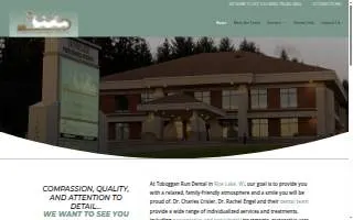 Toboggan Run Dental website