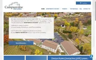 Campusview Real Estate website