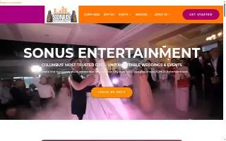 Sonus Center of River Falls website