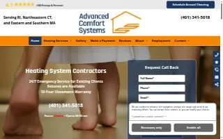 Advanced Comfort Systems, Inc. website