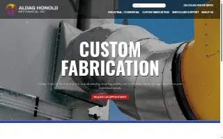 Aldag Honold Mechanical Inc website