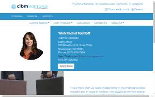 CIBM Mortgage Sheboygan Trish Toutloff