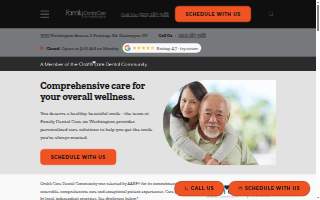 Family Dental Care on Washington