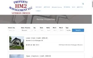 HM2 Property Management LLC website