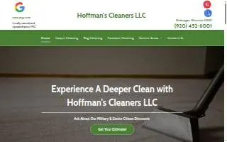 Hoffman's Rug & Furniture Cleaners website