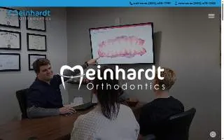 Meinhardt Orthodontics website