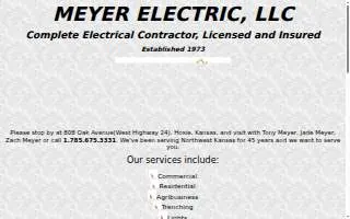 Meyer Electric website