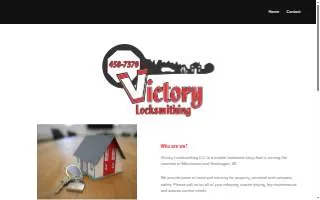 Victory Locksmithing website