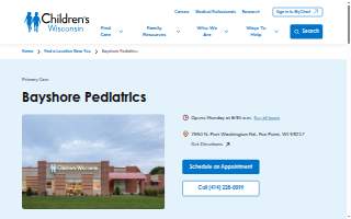 Bayshore Pediatrics - Children's Wisconsin