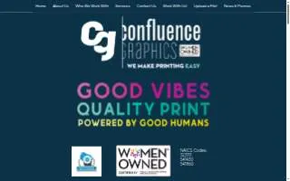 Confluence Graphics, Inc. website
