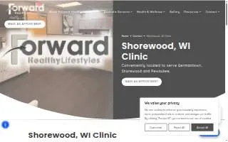 Healthy Lifestyles of Shorewood website