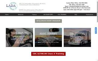 Lada Driver School LLC of Shorewood website