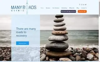 Many Roads Clinic, LLC website