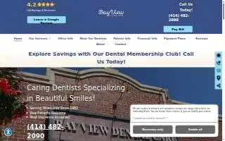 Bay View Dental Care of South Milwaukee website