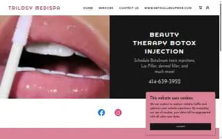 Trilogy Medispa website