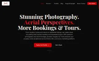 Dynamic Imagery By Travis website