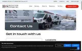 H&S Protection Systems, Inc. of Stevens Point website