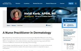 Heidi Korb website