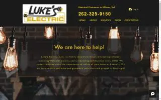 Luke's Electric of Stevens Point website