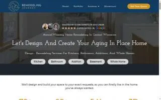 Remodeling Journey of Stevens Point website