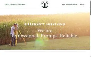 Birrenkott Surveying Inc website