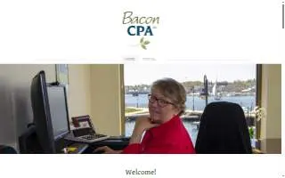 Bacon CPA LLC website