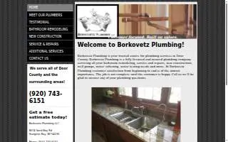 Borkovetz Plumbing LLC website