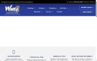 Wulf Brothers Inc website