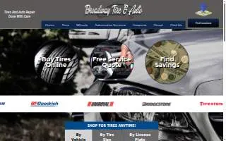 Broadway Tire & Auto - Sun Prairie website