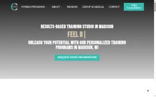 Custom Fitness Specialists (office hours) website