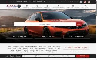 Oliver Motors website