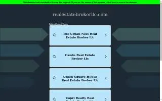 Rico Sabatini, Real Estate Agent - Real Broker LLC website