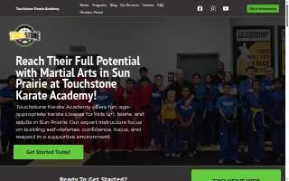 Touchstone Karate Academy - Sun Prairie website