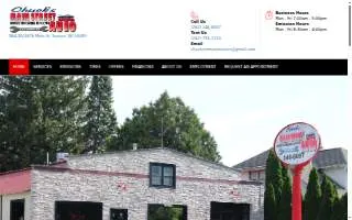 Chuck's Main Street Auto website