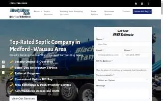 Black River Transport LLC website