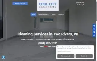 Cool City Cleaners website