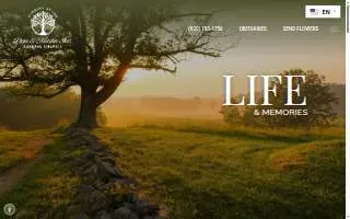Deja & Martin Funeral Chapels website