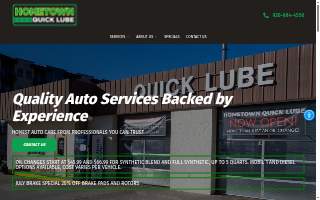 Hometown Quick Lube LLC of Two Rivers