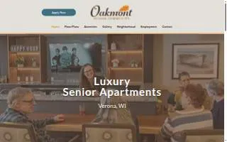 Oakmont Senior Community website