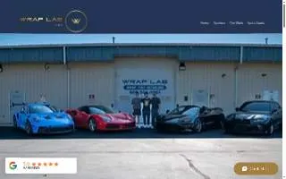 Wrap Lab website