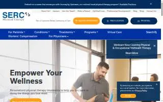 Physical therapy clinic of Watertown website